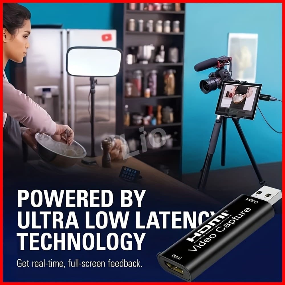 Compact 4K HDTV სტრიმინგისა და ჩაწერის კამერა — 4