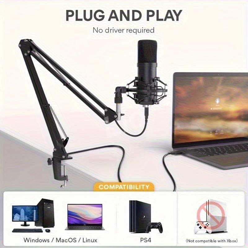 192kHz 24bit PC მიკროფონი — 6