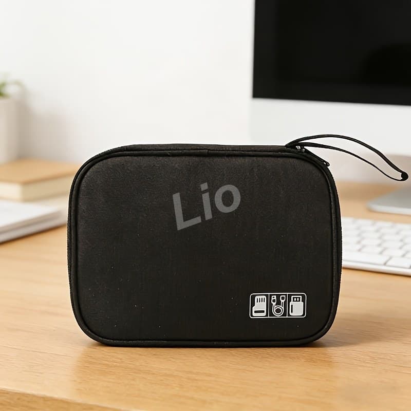Electronic Accessory and Travel Cable Organizer Bag